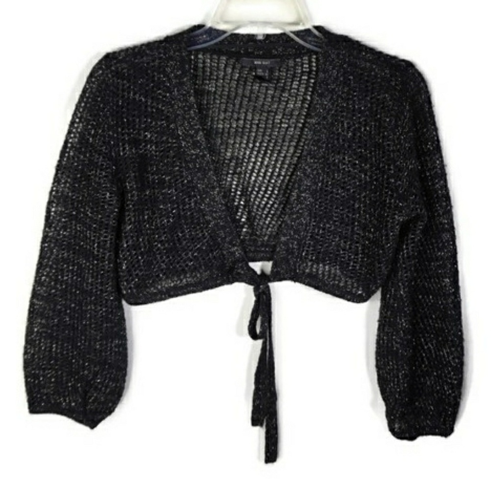 MUST HAVE!! MNG Suit • Crop Shimmer Shrug S